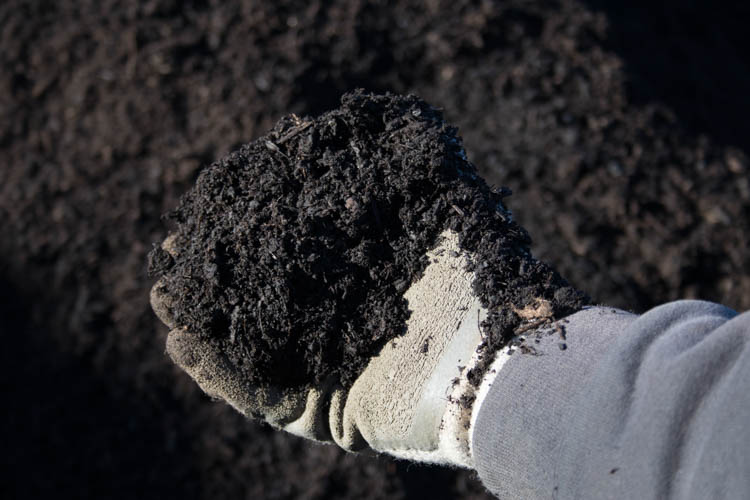 Organic high-nutrient product for soil amendment, sheet-mulching, or replenishing existing soils.