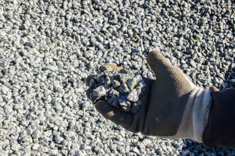 Canadian Speckled Granite ¾” clean