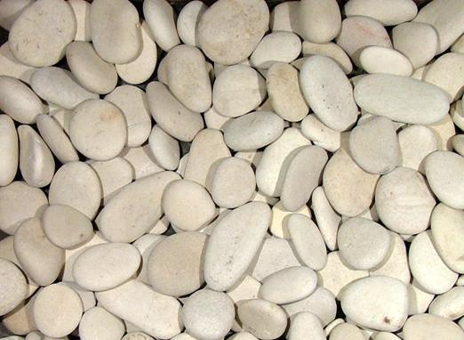 Ivory Beach Pebbles 1/2 - 1 inch